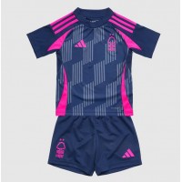 Camisa de time de futebol Nottingham Forest Elliot Anderson #8 Replicas 2º Equipamento Infantil 2024-25 Manga Curta (+ Calças curtas)